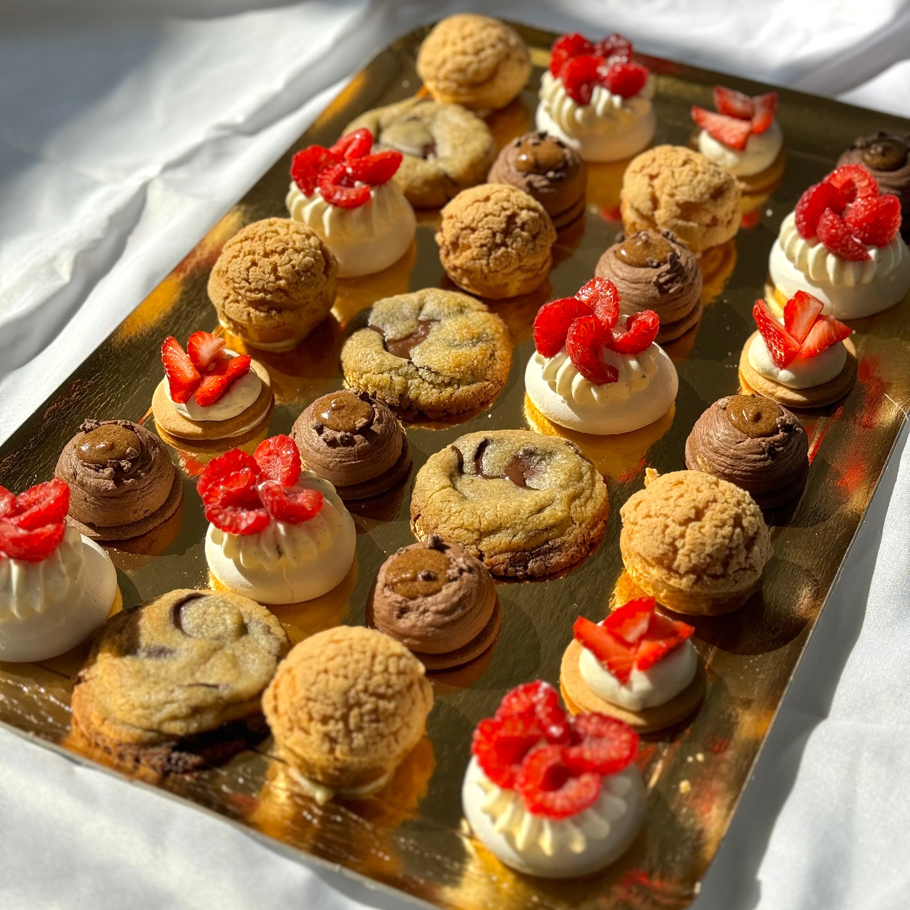 Plateaux sucrés (16 pièces)