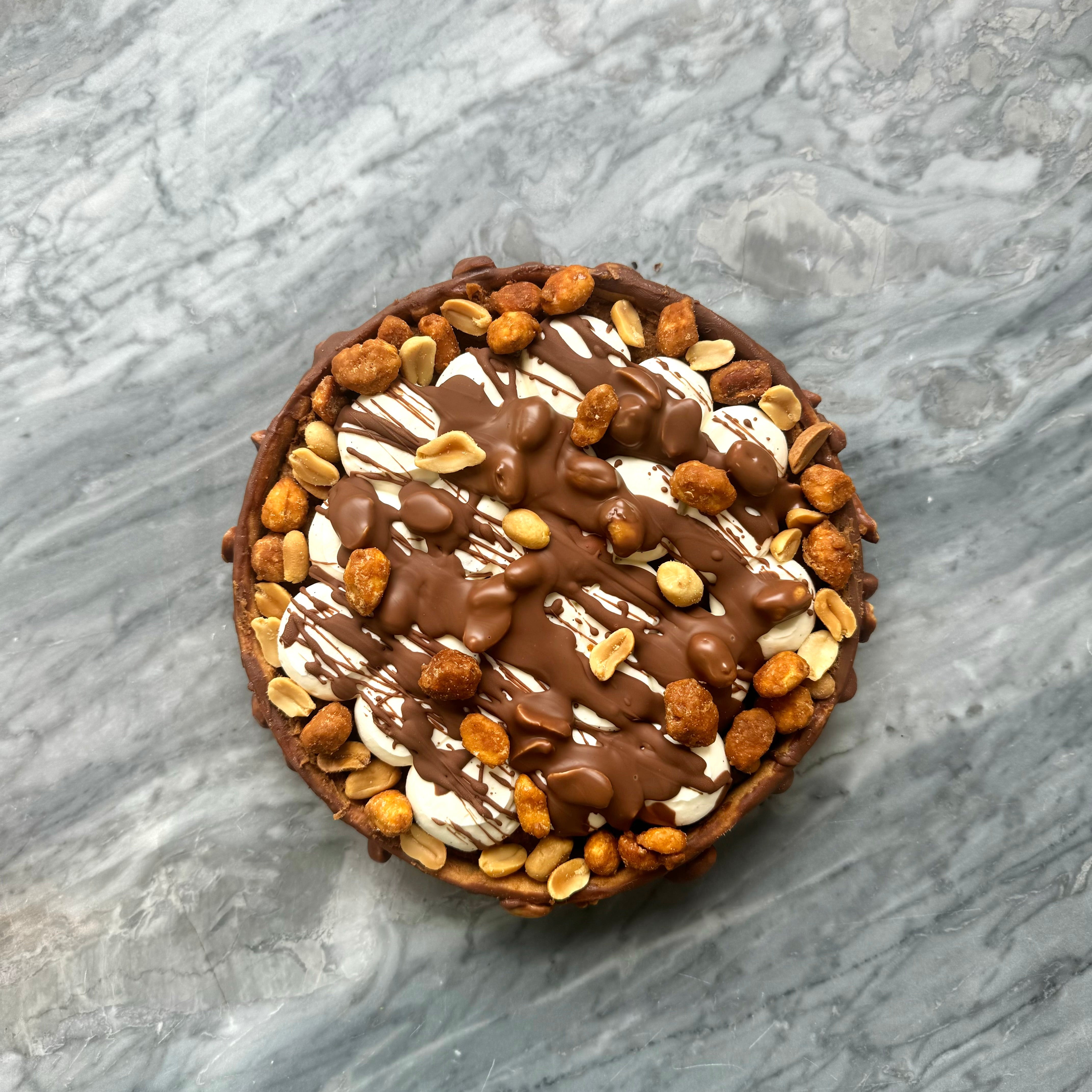 Tarte "Snickers"